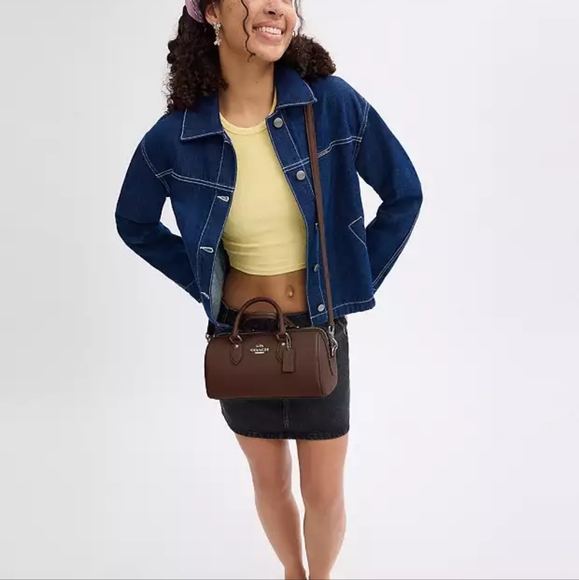 Coach Rowan long satchel. NWOT - Picture 2 of 6